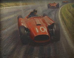 NOCKOLDS Roy 1911-1979,Fangio/Ferrari-Lancia D50,1956,Bonhams GB 2022-09-17