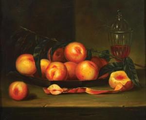 NODRIK J,Still life with Peaches,Montefiore IL 2010-12-07