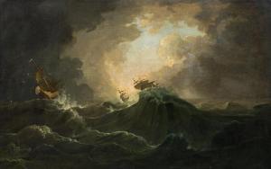 NOEL Alexandre Jean 1752-1834,Schiffe im Sturm,im Kinsky Auktionshaus AT 2017-02-28