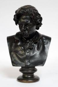 NOEL Edmé Antony, Tony,Portrait de Thomas Couture (1815-1879),Gautier-Goxe-Belaisch, Enghien Hotel des ventes 2021-03-28