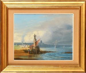 NOEL Jules Achille 1815-1881,Port de pêche,2023,Osenat FR 2024-04-07
