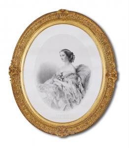 NOEL Leon 1807-1884,PORTRAIT OF THE EMPRESS EUGENIE,Dreweatts GB 2021-11-16