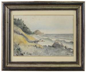 NOELLI Agide 1870-1954,Paesaggio sul mare,Meeting Art IT 2017-10-24