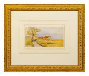 NOELSMITH Thomas 1840-1900,A Farm in Autumn,Hindman US 2021-10-13
