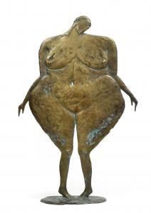 NOGIN Michail,Upright standing female nude,2009,Palais Dorotheum AT 2011-01-25