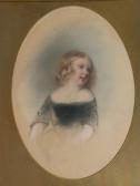 NOGUES Jules 1809-1868,PORTRAIT OF A YOUNG GIRL,Lyon & Turnbull GB 2007-01-18