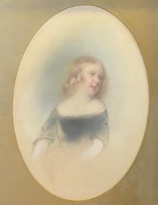 NOGUES Jules 1809-1868,Portrait of a Young Girl,1874,Shapes Auctioneers & Valuers GB 2016-11-05