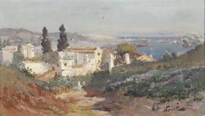 NOIRE Maxime 1861-1927,Sur les hauteurs d\’Alger,Rossini FR 2024-03-29