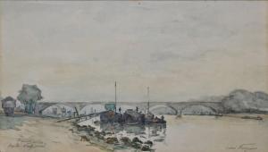 NOIZEUX Henri 1871,Paris, le Pont National,Rossini FR 2014-04-09