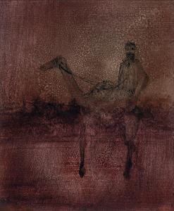 NOLAN Sidney Robert 1917-1992,Burke on Camel,1963,Menzies Art Brands AU 2024-03-27
