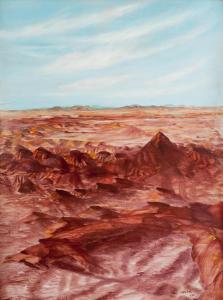 NOLAN Sidney Robert 1917-1992,Central Australian Desert,1950,Bonhams GB 2016-06-07