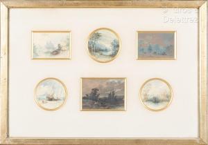 NOLAU François Joseph 1804-1883,Paysages animés,Gros-Delettrez FR 2024-02-15