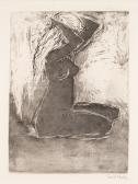 NOLDE Emil Hansen 1867-1956,Kniendes Mädchen,1907,Ahrenshoop DE 2025-08-02
