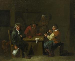 NOLLEKENS Jan 1695-1783,TRINKENDE BAUERN IN,Hampel DE 2007-09-22