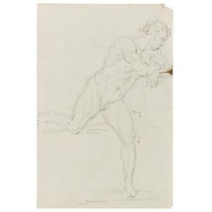 NOLLEKENS Joseph 1737-1823,A GROUP OF SHEETS WITH FIGURE STUDIES AND COMPOSIT,Sotheby's 2010-01-29