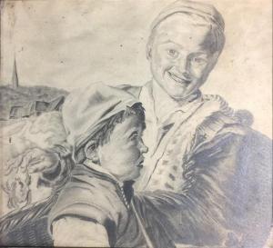 Nolte E,Mother & Child,1943,Theodore Bruce AU 2017-10-29