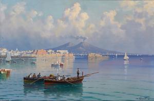 NONETT 1900-1900,Blick auf die Bucht von Neapel,Zeller DE 2012-09-13