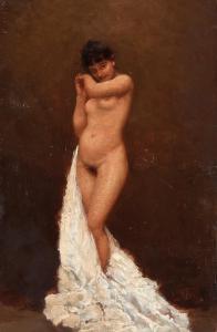 NONO Luigi 1850-1918,Nudo femminile,1876,Il Ponte Casa D'aste Srl IT 2023-12-19