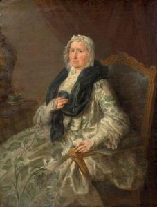 NONOTTE Donat, Donatien 1708-1785,Portrait de la Comtesse de Calonne,Aguttes FR 2020-06-18