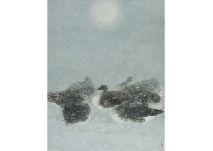 NONOUCHI Yoshiki,Morning snow,1987,Mainichi Auction JP 2021-12-10