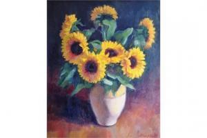 NOOTT Edward 1965,Sunflowers,The Cotswold Auction Company GB 2015-05-15