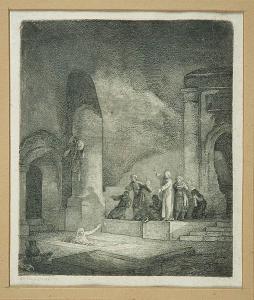 NORBLIN DE LA GOURDAINE Jean Pierre 1745-1830,Wskrzeszenie Łazarza,1789,Rempex PL 2007-06-13