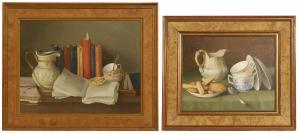 NORDEN Gerald 1912-2000,Broken Jug and Old Books,1986,Sworders GB 2025-03-11