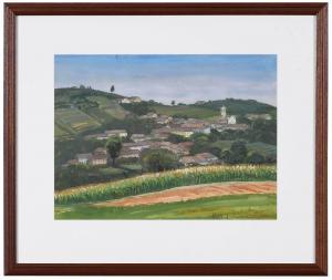 NORDHAUSEN August Henry 1901-1993,Fiondi (Monteferrato) Italy,1952,Brunk Auctions US 2022-05-19