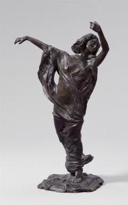 NORDIN Alice 1871-1948,A veil dancer,1909,Lempertz DE 2020-05-29