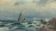 NORDLIEN Olaf 1864-1929,Marine med danske sejlskibe,Bruun Rasmussen DK 2017-01-23