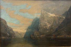 NORDSTROM Karl Fredrik 1855-1923,Voilier dans un fjord,Eric Caudron FR 2021-10-01