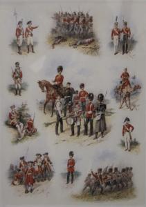 NORIE Orlando 1832-1901,Grenadier Guards,Rowley Fine Art Auctioneers GB 2024-01-13