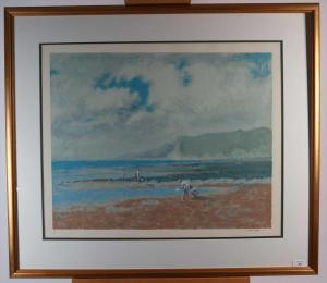 Norman Hepple 1908-1984,Beach Scene,20th Century,Halls GB 2020-06-17