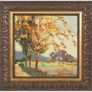 Norman J. ANDERSON 1892,Landscape,1935,Treadway US 2011-09-18