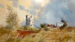 NORMAN Michael Radford 1933-2020,Orford Castle and Church,Keys GB 2012-04-13