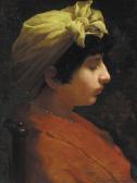 NORMAND Ernest 1857-1923,A young girl, seated,Christie's GB 2001-02-22