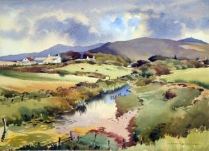 NORMENT John 1911-1988,Landscape, Isle of Man,Gorringes GB 2007-10-23