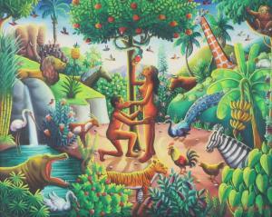 NORMIL Andre 1934-2014,Garden of Eden,1968,Ripley Auctions US 2023-04-29