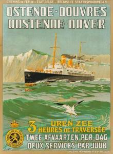 NOROY L,OSTENDE - DOUVRES,1928,Swann Galleries US 2020-08-27