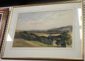 Norris William Foxley 1859-1937,Downland Landscape,1925,Tooveys Auction GB 2018-01-24