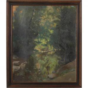 NORSELIUS Eric 1874-1956,Stream through a Forest,Treadway US 2014-03-08