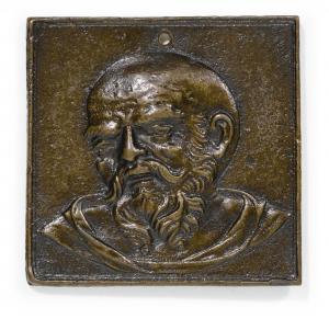NORTH ITALIAN SCHOOL,PLAQUETTE WITH ST SIMON,Sotheby's GB 2015-12-10