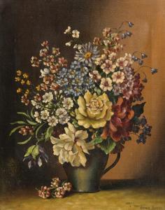 NORTH James 1900-1900,Still Life - Flowers in a Vase,Morgan O'Driscoll IE 2018-03-12