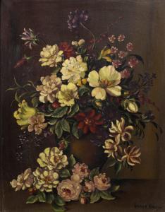 NORTH James 1900-1900,Still life of flowers,Mallams GB 2018-07-12