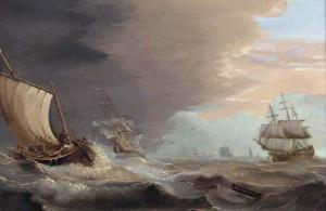 NORTHEN M.A,Shipping in a swell,1828,Christie's GB 2004-03-04