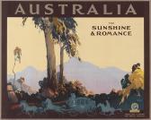 NORTHFIELD Issac James,AUSTRALIA , FOR SUNSHINE & ROMANCE,c.1936,Swann Galleries 2015-08-05