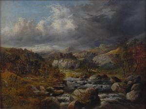 NORTON Benjamin Cam 1835-1900,Foxhunt through the Peak District,1879,Lacy Scott & Knight 2019-12-14