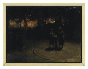 NORTON John Warner 1876-1934,Night Landscape,Christie's GB 2011-12-08