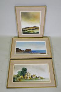 NORTON Margaret,three landscapes,Crow's Auction Gallery GB 2023-01-18