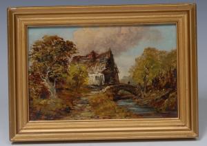 NORWICH SCHOOL,Crooked Cottage,19th century,Bamfords Auctioneers and Valuers GB 2018-04-25